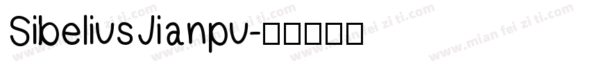 Sibelius Jianpu字体转换